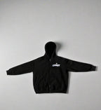 COAZY BLACK ZIP-UP HOODIE