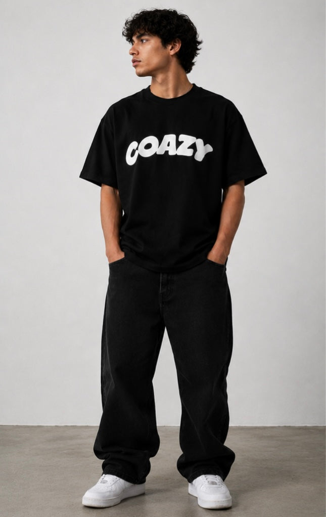 BLACK COAZY T SHIRT