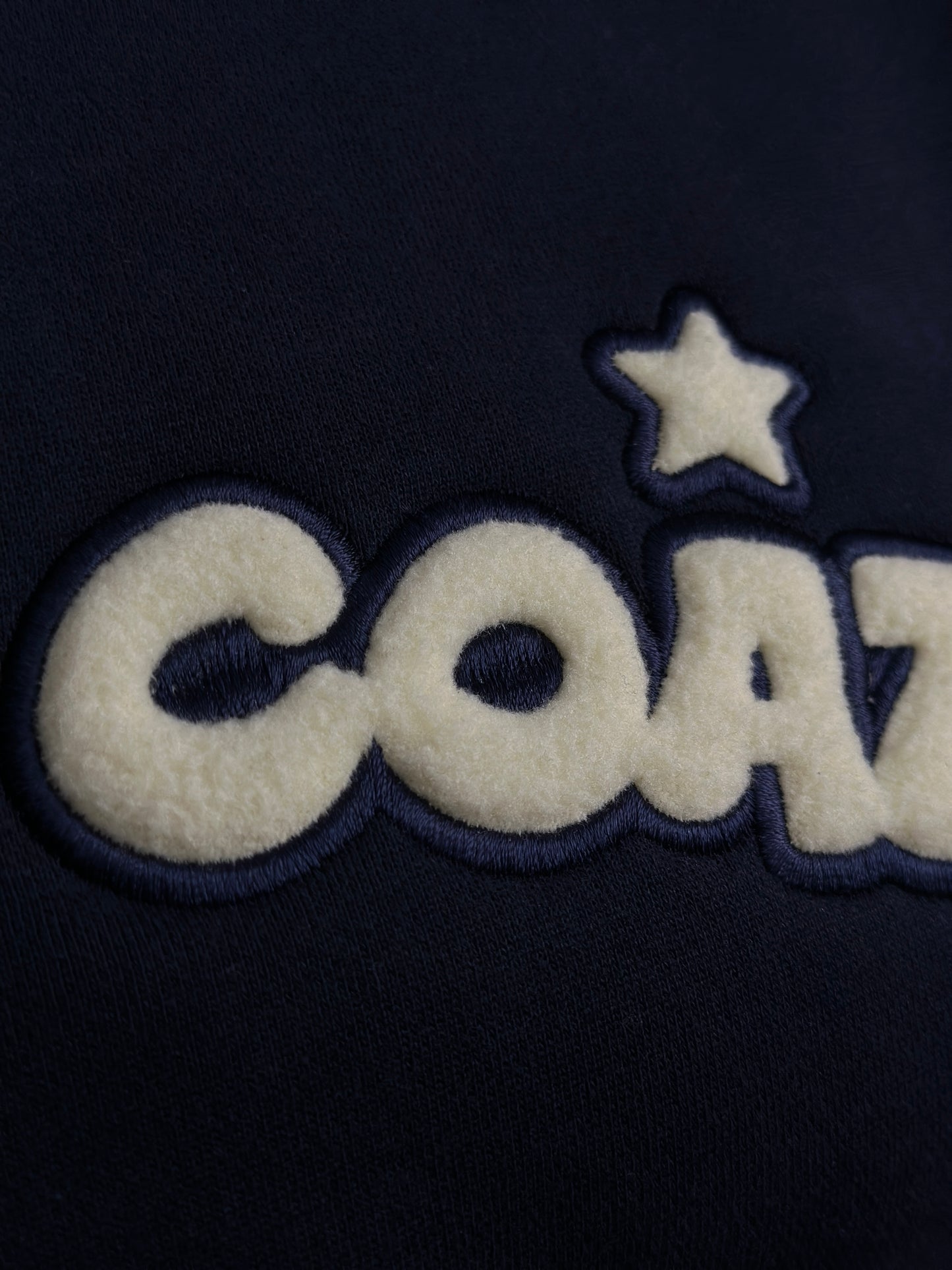 COAZY MIDNIGHT BLUE ZIP-UP HOODIE