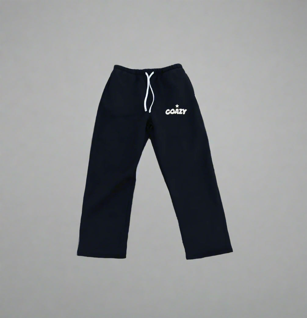 COAZY BLACK SWEATPANTS